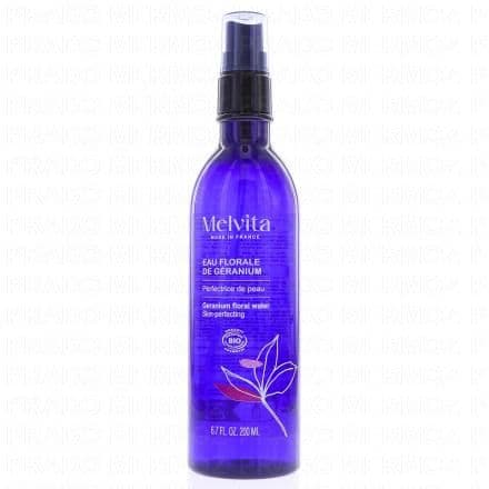MELVITA Eau florale de géranium bourbon bio 200ml