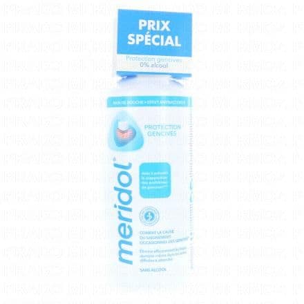 MERIDOL Bain de bouche Protection Gencives flacon 400ml prix spécial