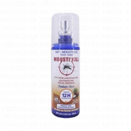 MOUSTI'KILL Spray anti-moustiques parfumé senteur coco 100ml