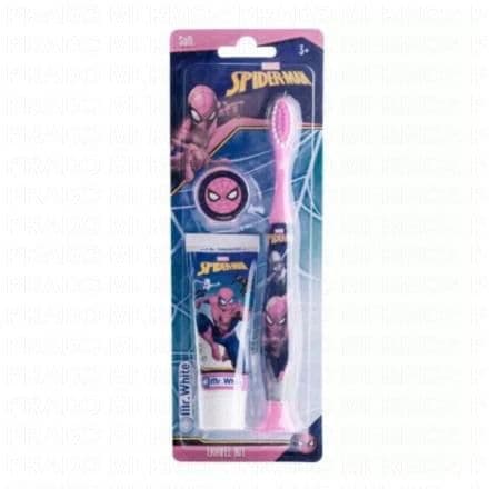 MR WHITE Disney Classic Kit voyage dentaire spiderman