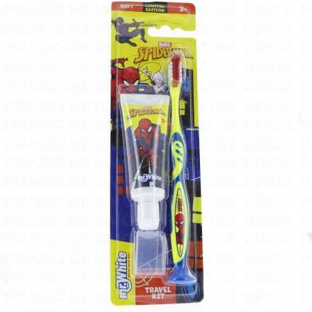 MR WHITE Disney Classic Kit voyage dentaire spiderman