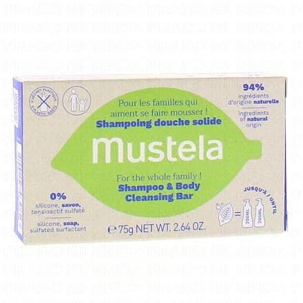 Huile d'avocat et olive Bio Un 2 en 1 de la tête aux pieds ! Le Shampoing douche solide enrichi en huile d'avocat BIO et huile d'olive BIO, nettoie les cheveux et le corps tout en douceur grâce à sa mousse onctueuse. Il laisse les cheveux doux et brillants et la peau douce, souple et confortable.