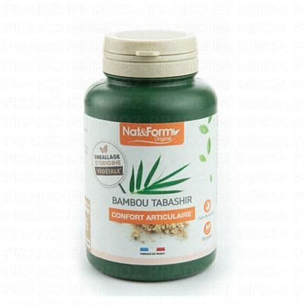 NAT&FORM Bambou tabashir confort articulaire x200 gélules