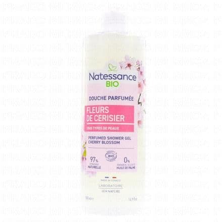 NATESSANCE Douche parfumée Fleurs de Cerisier bio 500ml