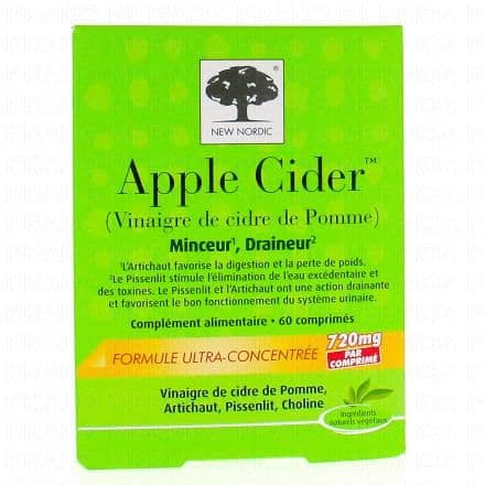 NEW NORDIC Apple Cider 60 comprimés