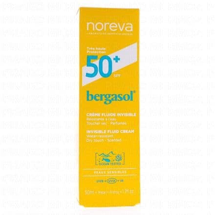 NOREVA Bergasol Crème Fluide Invisible SPF50+ 50ml