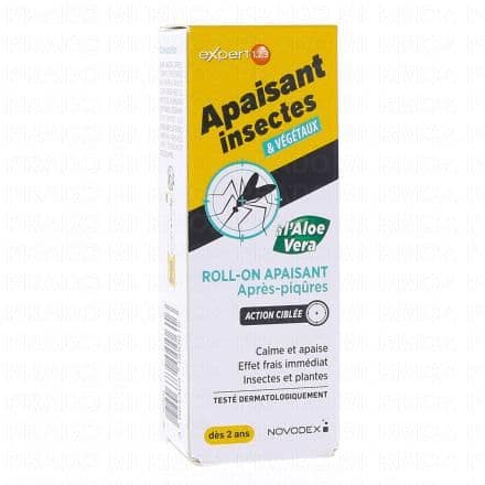 NOVODEX Expert 123 - Roll-on apaisant apres piqures 10ml