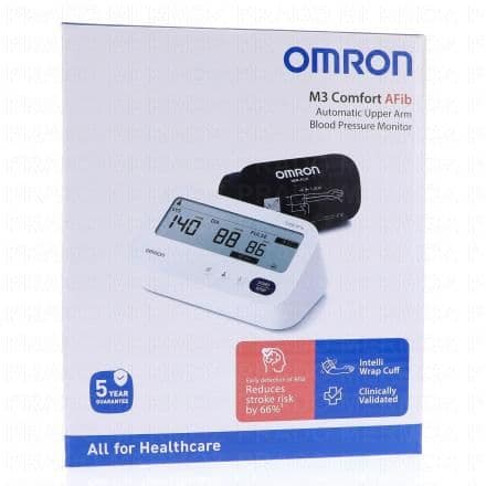 OMRON Tensiomètre bras M3 confort AFib
