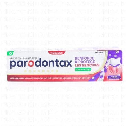 PARODONTAX Dentifrice Renforce et Protège les Gencives à l'Acide Hyaluronique 1 tube 75ml