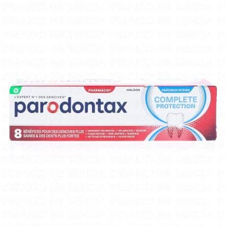Dentifrice au fluor. Fraîcheur intense. Usage quotidien. 8 bénéfices spécifiques pour des gencives plus saines et des dents plus fortes. Adultes et adolescents de plus de 12 ans. Ce dentifrice traite vos gencives pour qu'elles soient en bonne santé: quand vous vous brossez les dents et que vous voyez des traces de sang, il se pourrait que ce soit le signe que vos gencives ne sont pas en bonnes santé ( ce qui peut/pourrait affaiblir vos dents), ce dentifrice a 8 actions bénéfiques pour les gencives: il nettoie en profondeur (éliminant ainsi la plaque dentaire) , renforce l'émail, et réduit inflammations/saignements des gencives, tout en laissant l'haleîne fraîche.Pour des dents propres, blanches et en bonne santé.