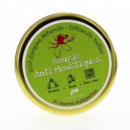 PHARMAVOYAGE Bougie anti-moustiques
