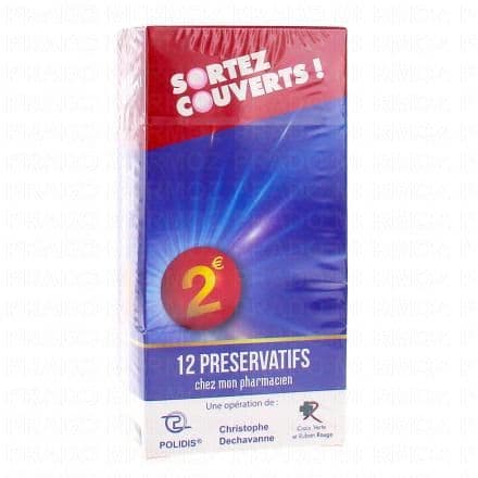 POLIDIS Sortez couverts Préservatifs x12