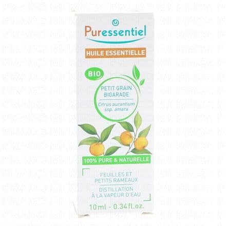 PURESSENTIEL Petit grain bigarade bio flacon 10ml