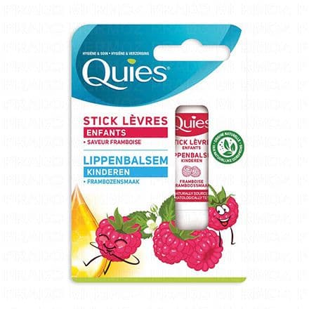 QUIES Stick lèvres framboise 4,5g