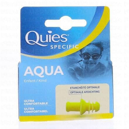 Le confort et la sécurité des enfants, même dans l’eau. Les protections auditives AQUA Enfant sont conçues pour protéger les oreilles des enfants pendant les activités aquatiques, comme la natation, la douche, la mer, ou les sports nautiques. Leur taille est adaptée aux petits conduits auditifs, offrant ainsi une protection optimale et un confort durable. Ergonomiques avec leur forme anatomique à 4 collerettes, elles garantissent une étanchéité parfaite et un port agréable sans irritation. Ces bouchons conviennent aussi aux adultes ayant des conduits plus petits ou sensibles. Réutilisables et faciles à nettoyer, ils sont livrés avec une boîte de rangement pratique. Les AQUA Enfant peuvent être portés seuls ou sous un bonnet de bain, permettant à l’enfant de rester connecté à son environnement sonore.