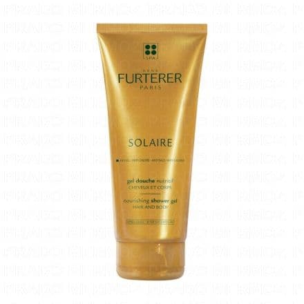 RENE FURTERER Solaire gel douche nutritif tube 200ml