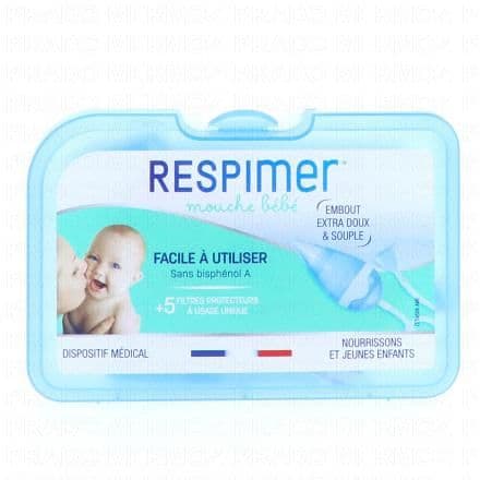 RESPIMER Mouche bébé + filtres protecteurs 5 filtres protecteurs