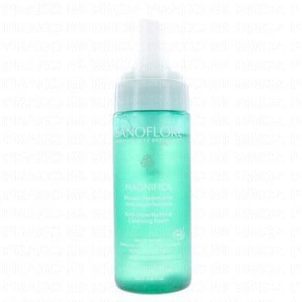 SANOFLORE Aqua Magnifica - Mousse désincrustante anti-imperfections bio flacon pompe 150ml