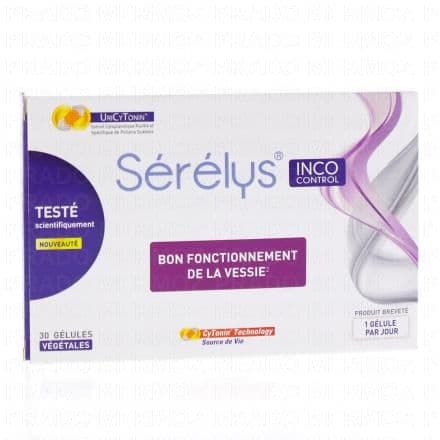 SERELYS Bon fonctionnement de la vessie x30 gélules