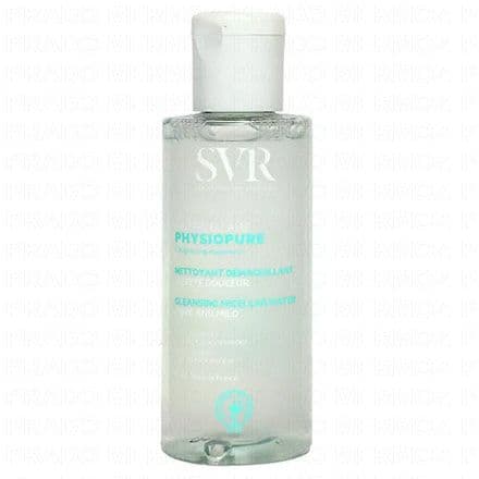 Eau micellaire démaquillante pour peaux sensibles Pure et douce, l'eau micellaire de la gamme Physiopure est idéale pour toutes les peaux sensibles. Enrichie en magnésium oxygénant, elle permet de démaquiller le visage, les yeux et les lèvres sans agresser la peau, même avec du maquillage waterproof.