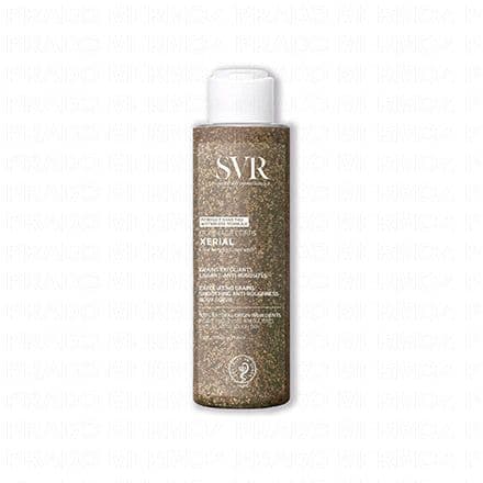 Gommage corporel lissant, ant-rugorisité SVR Xérial Gommage Corps 100 g est un gommage corporel uniquement composé de noyaux d'olives et de pépins de raisins de tailles différentes qui permet une exfoliation efficace sans faire mal.L'action mécanique permet d'éliminer efficacement les cellules mortes, les rugosités et les squames. Le grain de peau est affiné, la peau est lisse, douce et éclatante.