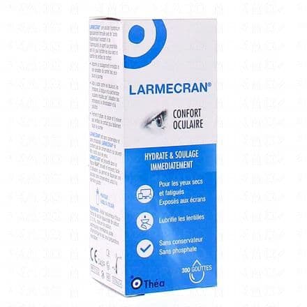 THEA PHARMA Larmecran confort oculaire x300 gouttes