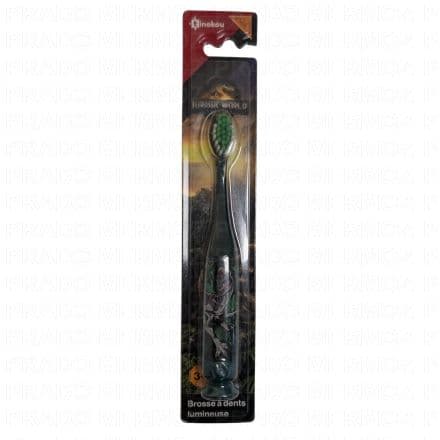 TINOKOU Brosse à dents Lumineuse jurassic world