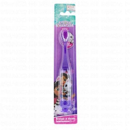 TINOKOU Brosse à dents Lumineuse gabby's dollhouse