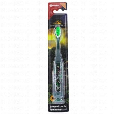 TINOKOU Brosse à dents Lumineuse jurassic world