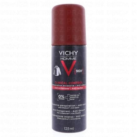 VICHY Homme - Déodorant Anti-transpirant Extrême 96h 125ml