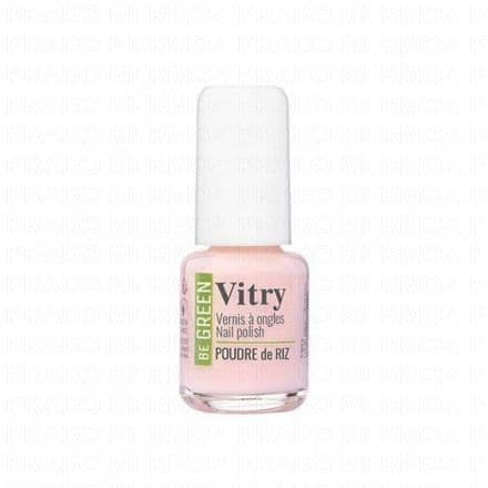 VITRY BE GREEN - Vernis à ongles n°28 Poudre de Riz 6ml