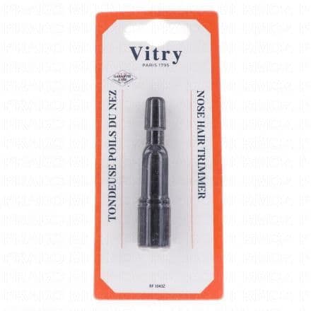 Tondeuse nez pour hommes Vitry Men Care Tondeuse Nez et Oreilles retire en douceur les poils indésirables. Elle est dotée d'une tête avec système de coupe et permet une coupe rapide en toute sécurité des poils du nez, des oreilles et des sourcils.