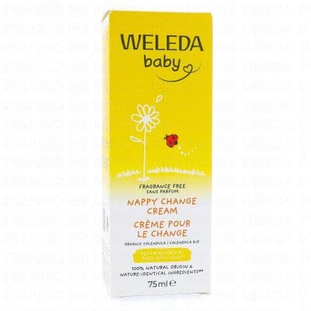 WELEDA Baby - Crème pour le Change Sans parfum Calendula 75ml