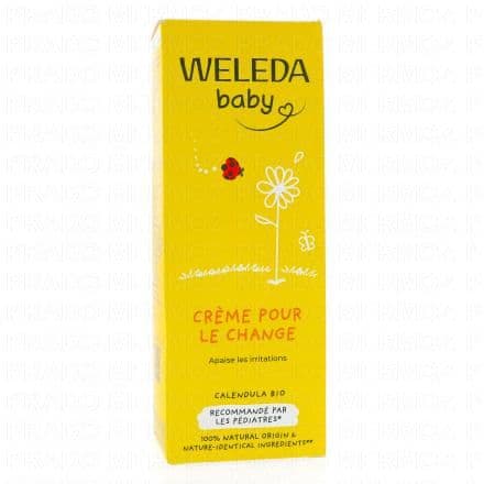WELEDA Baby - Crème pour le change bébé au Calendula 75ml