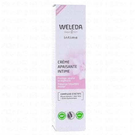 WELEDA Mauve blanche - Crème Apaisante Intime Bio 30ml