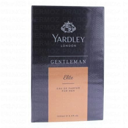 Eau de parfum pour homme. Découvrez l'eau de parfum Yardley London. Audacieux mais raffiné, Yardley Gentleman Elite est un parfum pour hommes d'une élégance classique qui mêle des agrumes brillants sur une base aromatique boisée. Un parfum avec des notes vibrantes de Basilic et de Pamplemousse, délivrant un coeur masculin de Pin et de Vétiver et se terminant par des notes de Bois de Santal, d‘Ambre sec et de Patchouli.