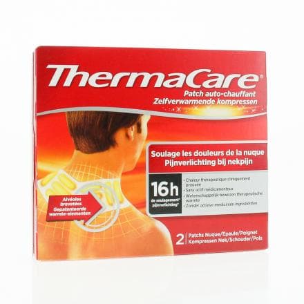 Patchs auto chauffants pour nuque , épaule et poignet. Ce patch auto chauffant offre un soulagement ciblé et efficace des douleurs articulaires et musculaires dues à une tension musculaire, un claquage, une entorse, une courbature ou à de l'arthrose pendant 16h ( 8h pendant la pose et 8h après).