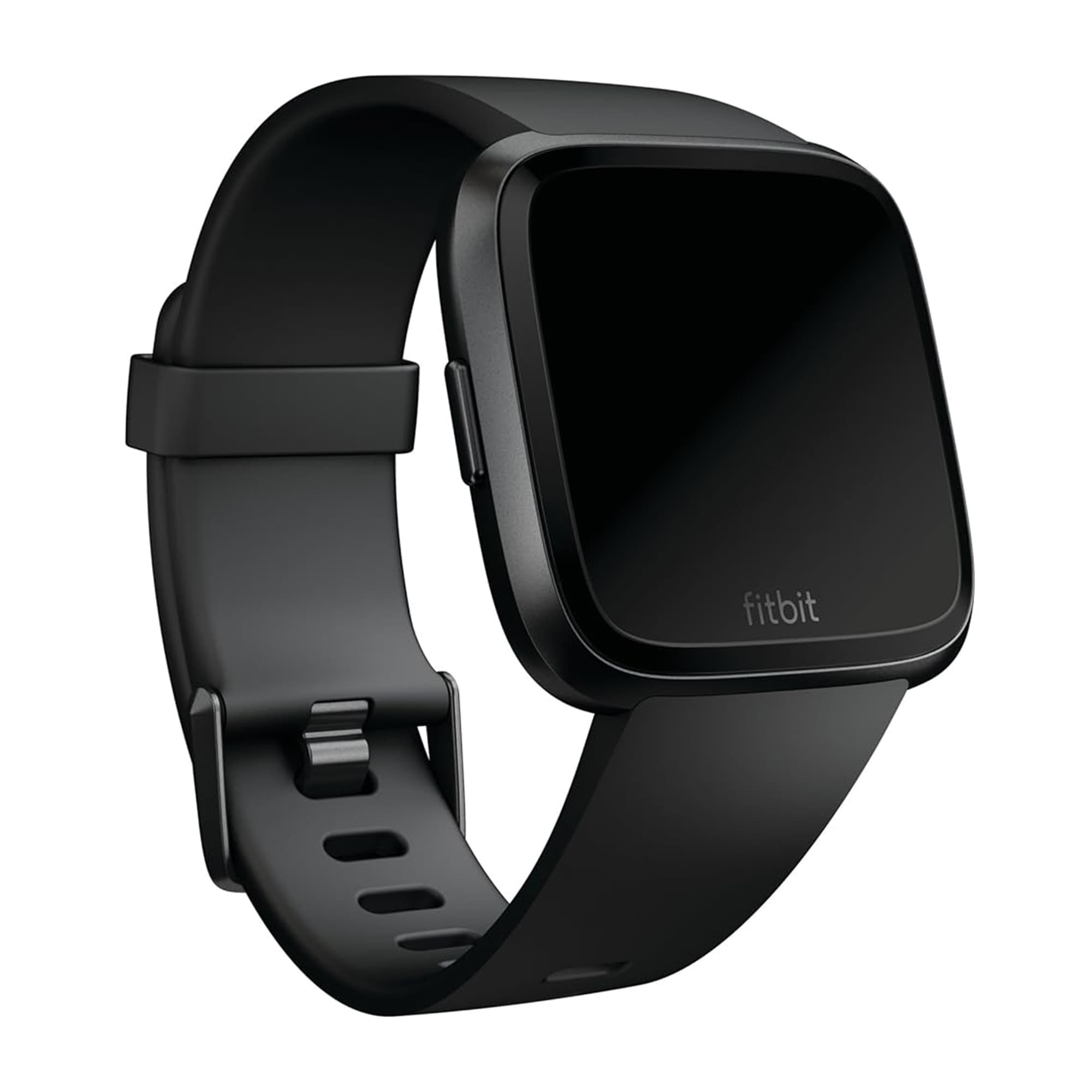 Bracelet Classic silicone Fitbit Versa / Versa 2 / Versa Lite - Taille S - Noir