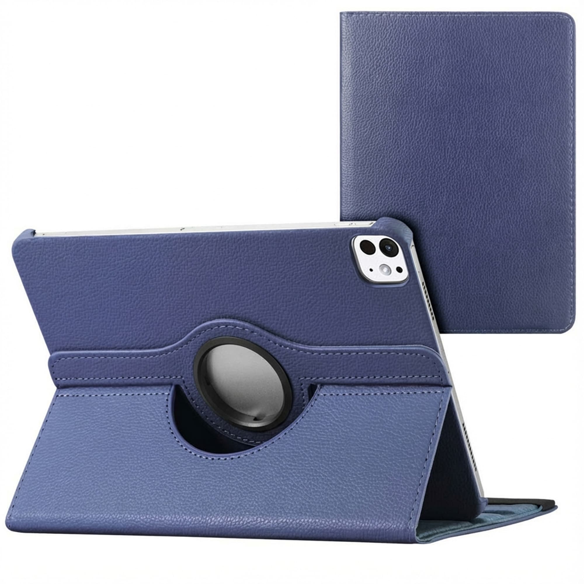 imoshion Coque tablette rotatif à 360° Apple iPad Air 11 pouces (2026) M4 / (2025) M3 / (2024) M2 / Air 5 (2022) / Air 4 (2020) / Pro 11 (2018/2020) - Bleu foncé