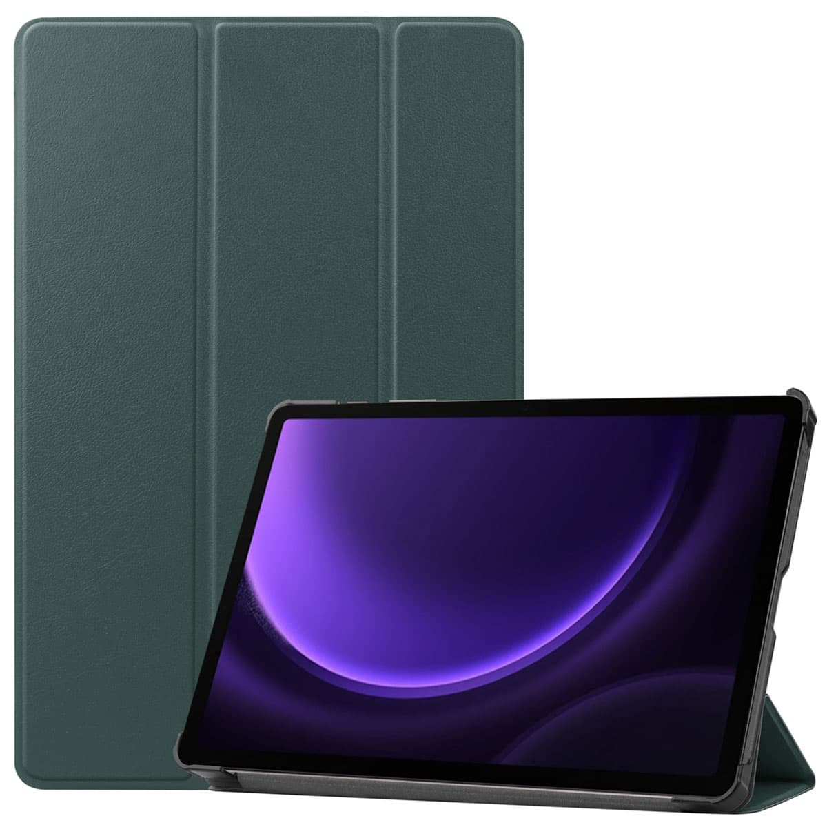 imoshion Coque tablette Trifold Samsung Galaxy Tab S9 11.0 pouces / S10 Lite / S10 FE / S9 FE 10.9 pouces - Vert foncé
