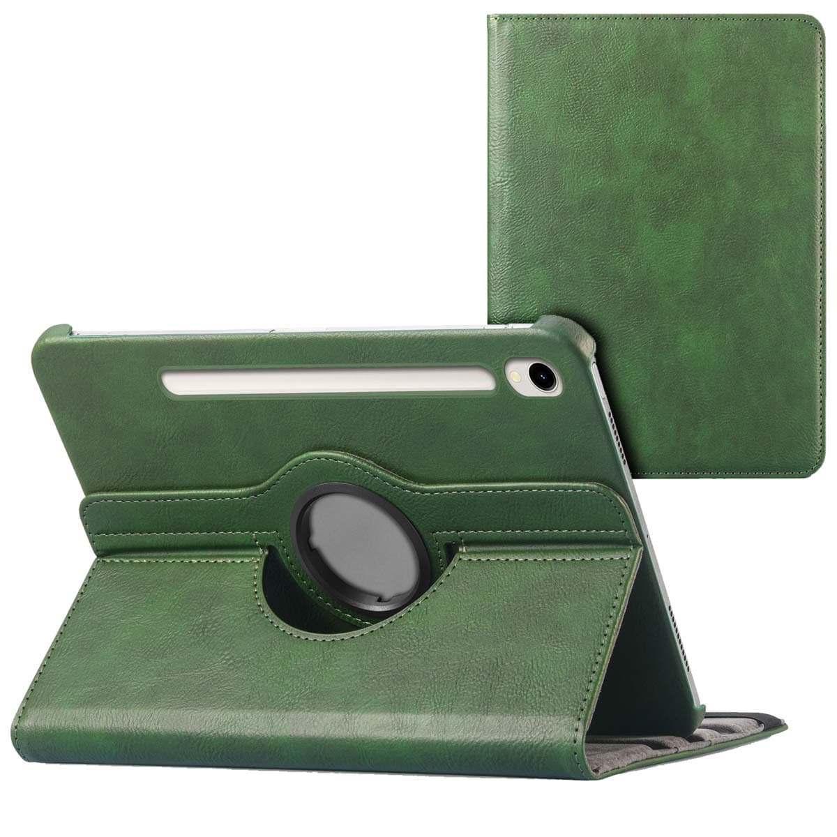 imoshion Coque tablette rotatif à 360° Samsung Galaxy Tab S9 11.0 pouces / S10 Lite / S10 FE / S9 FE 10.9 pouces - Vert