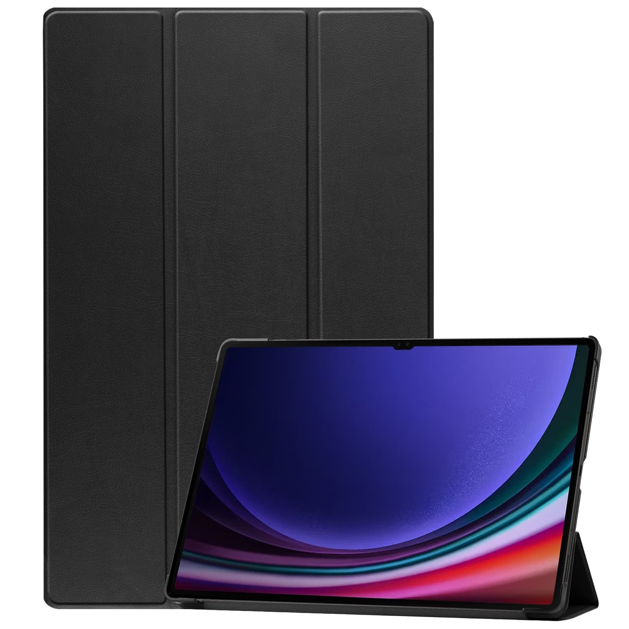 imoshion Coque tablette Trifold Samsung Galaxy Tab S10 Ultra / Tab S9 Ultra - Noir