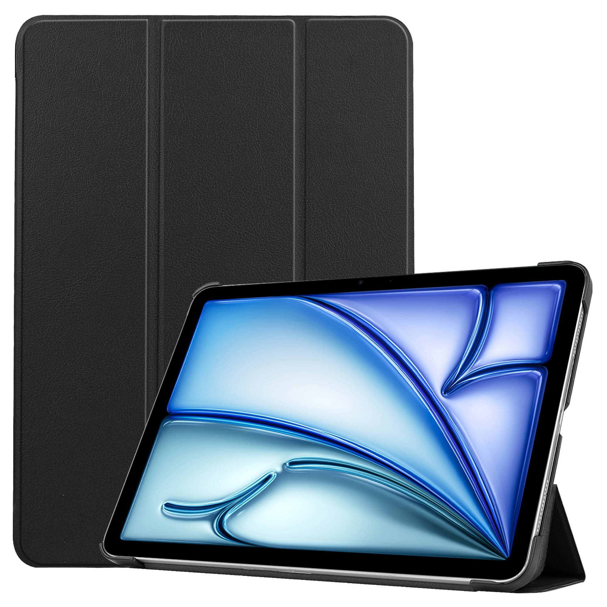 imoshion Coque tablette Trifold Apple iPad Air 13 pouces (2026) M4 / (2025) M3 / (2024) M2 - Noir