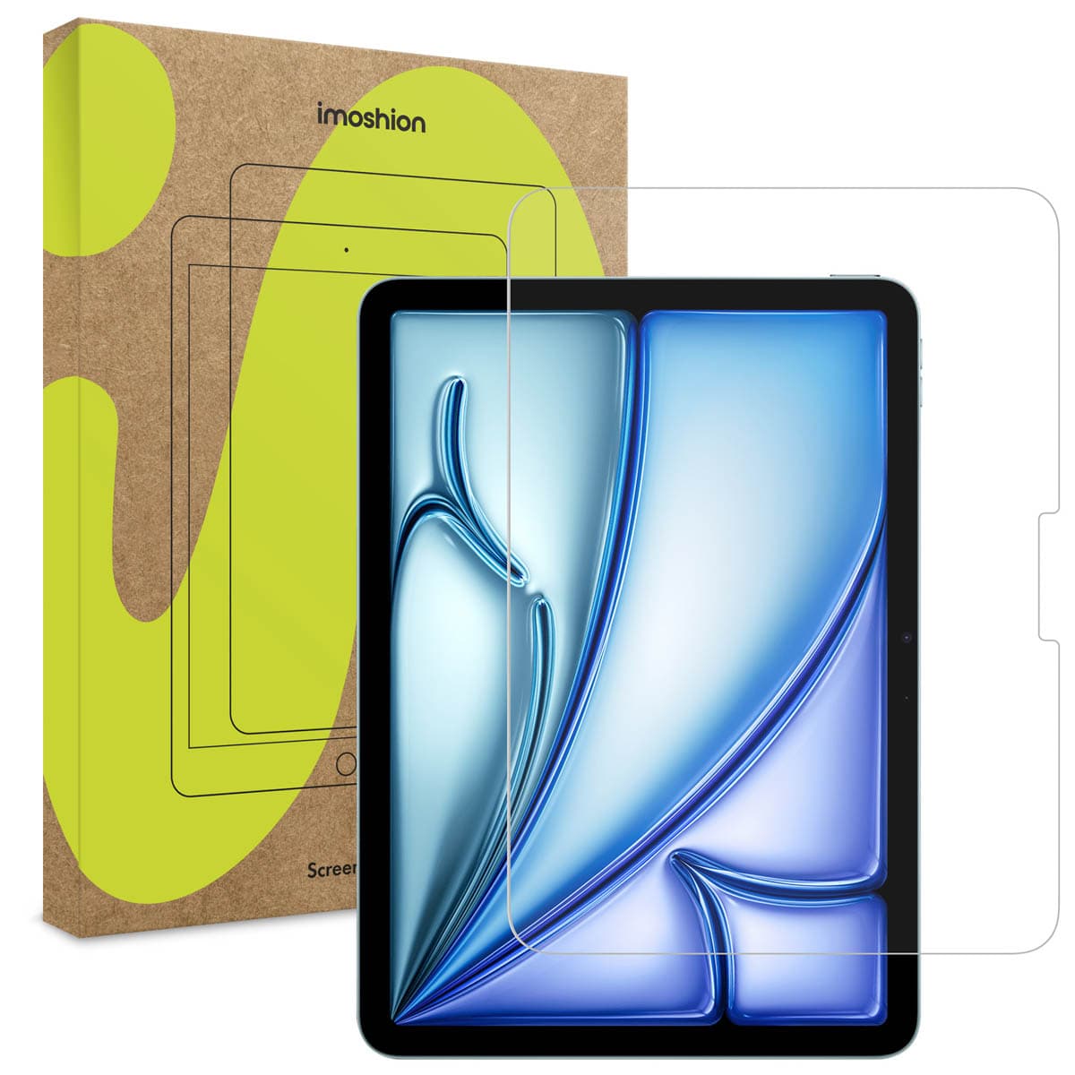 imoshion Protection d'écran en verre trempé Apple iPad Air 11 pouces (2026) M4 / (2025) M3 / (2024) M2 / iPad 11 (2025) A16 / iPad 10 (2022)