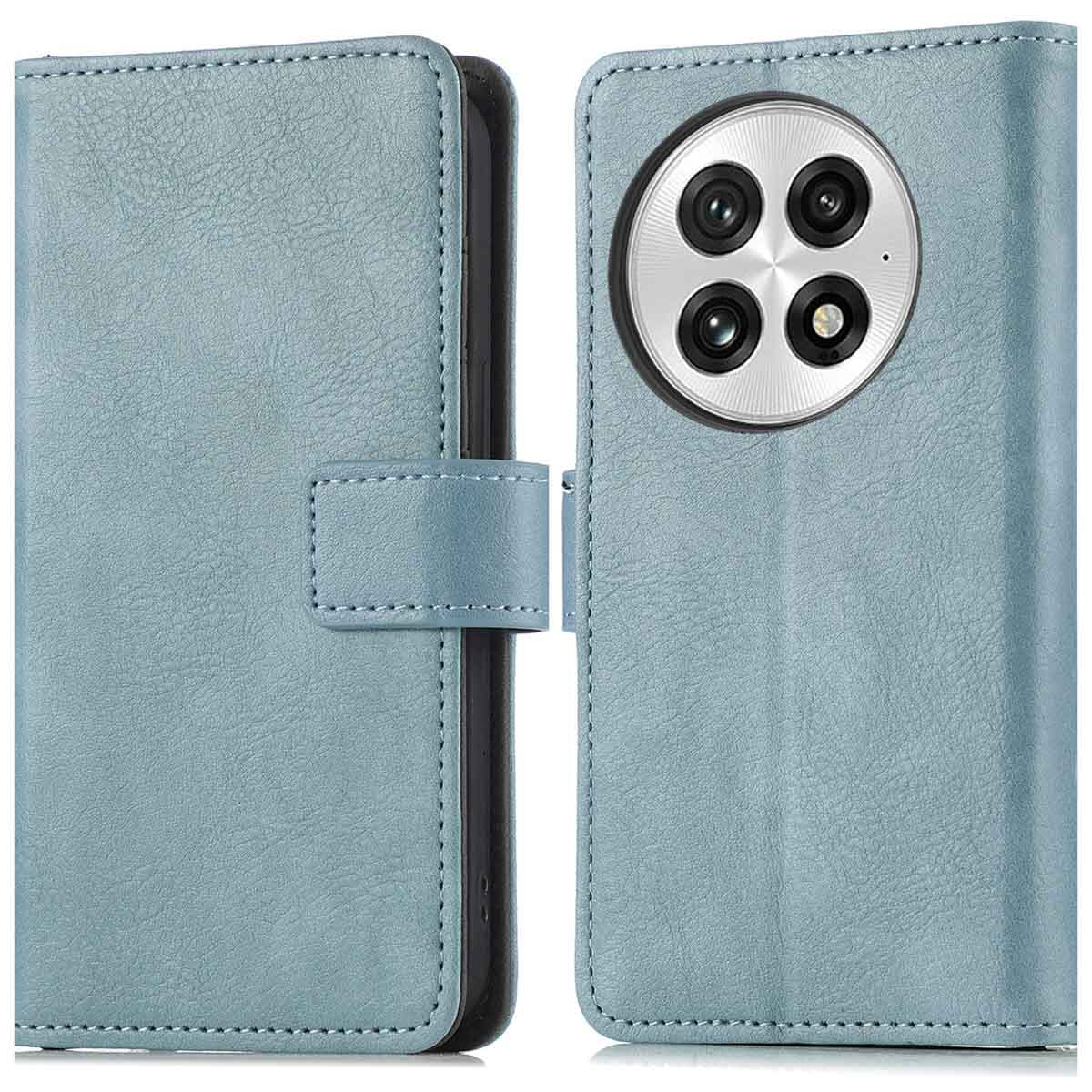 imoshion Étui de télephone portefeuille de luxe OnePlus 13 - Bleu clair