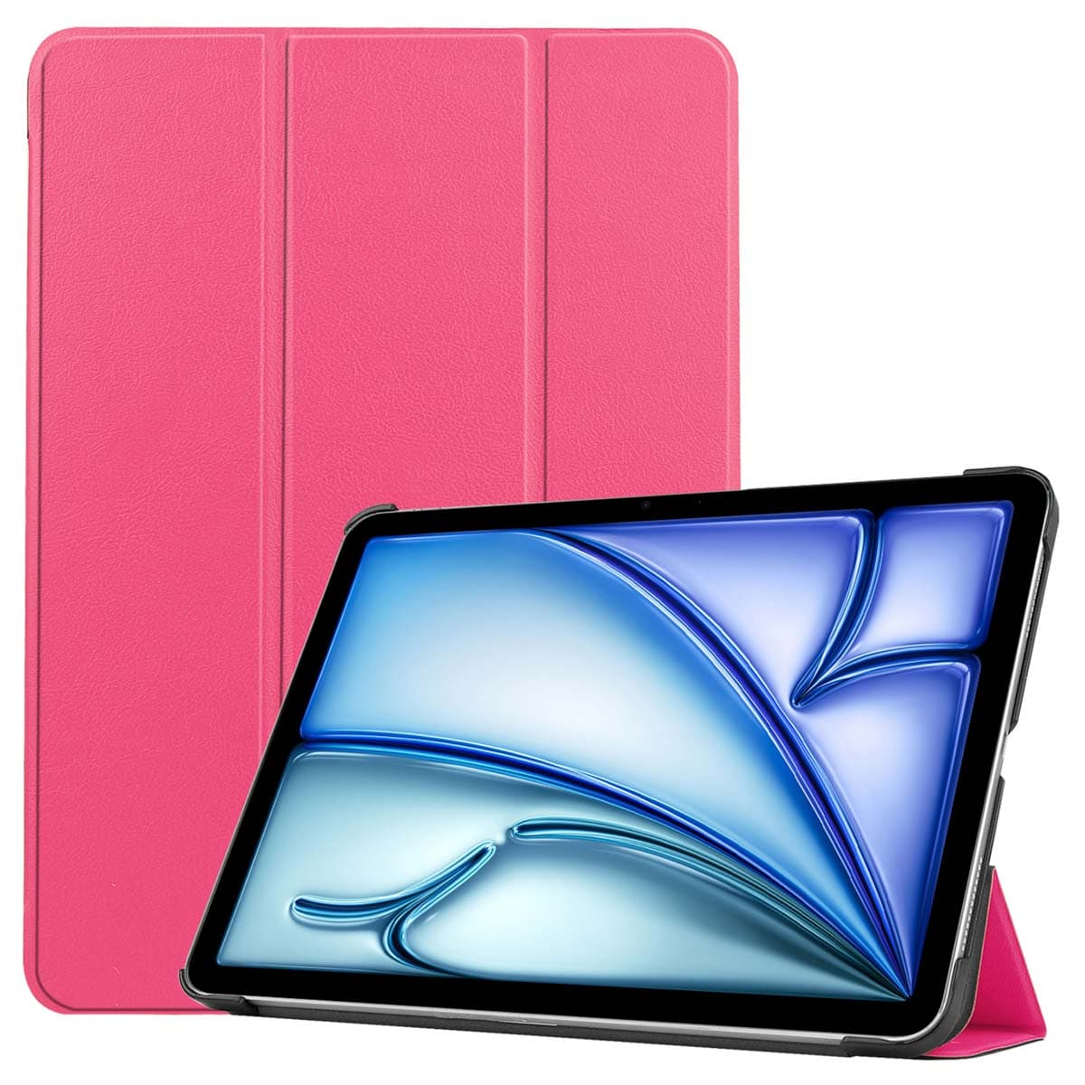 imoshion Coque tablette Trifold Apple iPad Air 11 pouces (2026) M4 / (2025) M3 / (2024) M2 / Air 5 (2022) / Air 4 (2020) - Pink