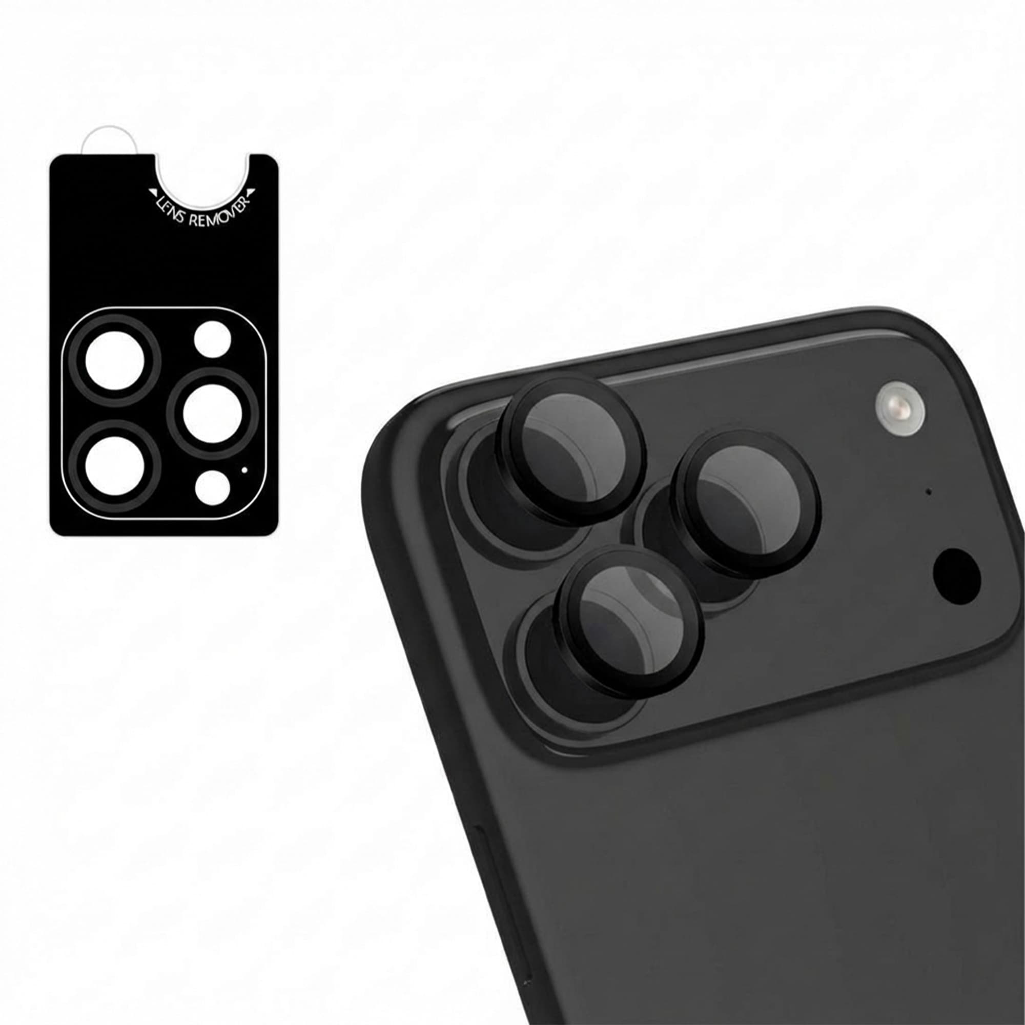 imoshion Protection d'objectif d'appareil photo (pack de 2) Apple iPhone 17 Pro / 17 Pro Max - Gris