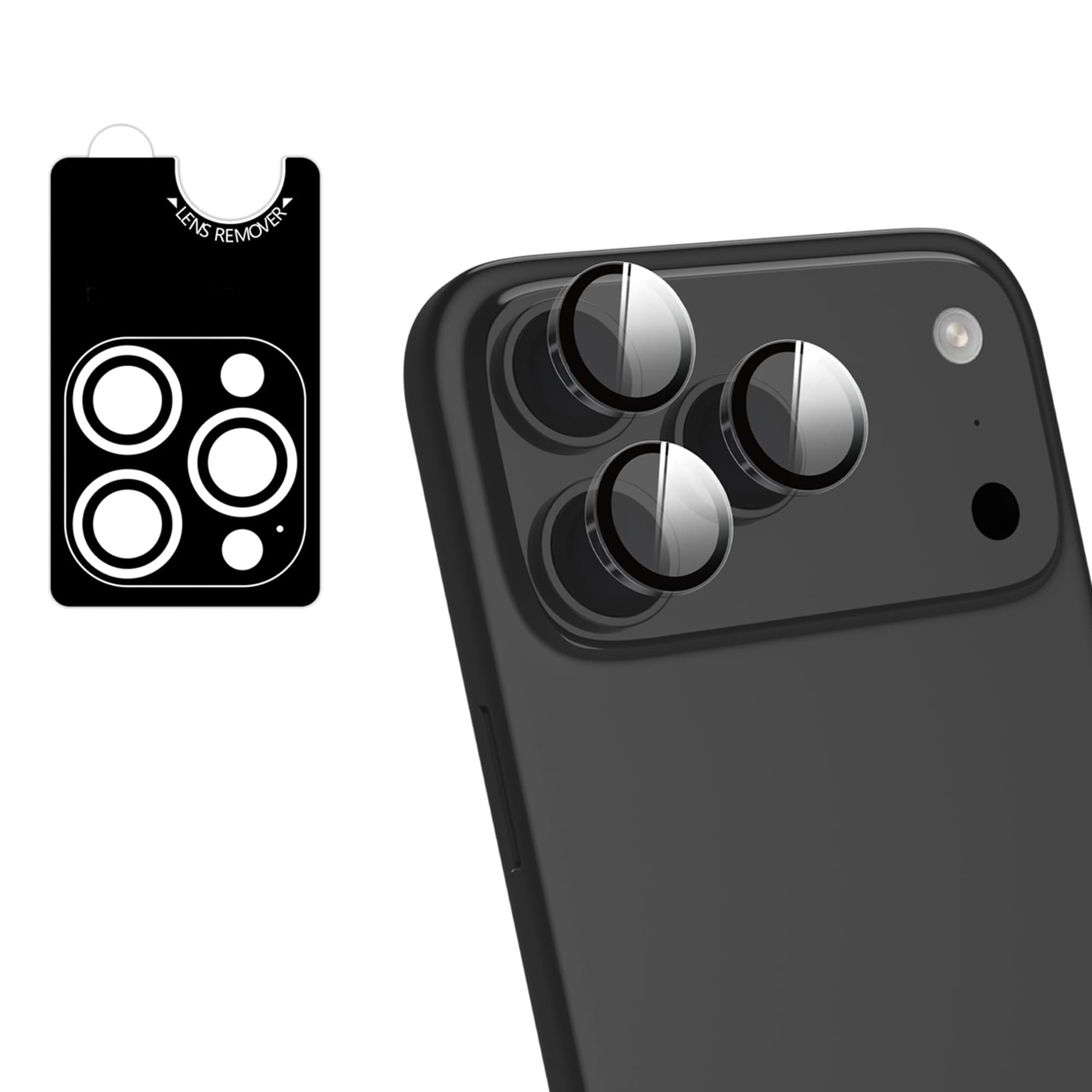 imoshion Protection d'objectif d'appareil photo (pack de 2) Apple iPhone 17 Pro / 17 Pro Max - Transparent