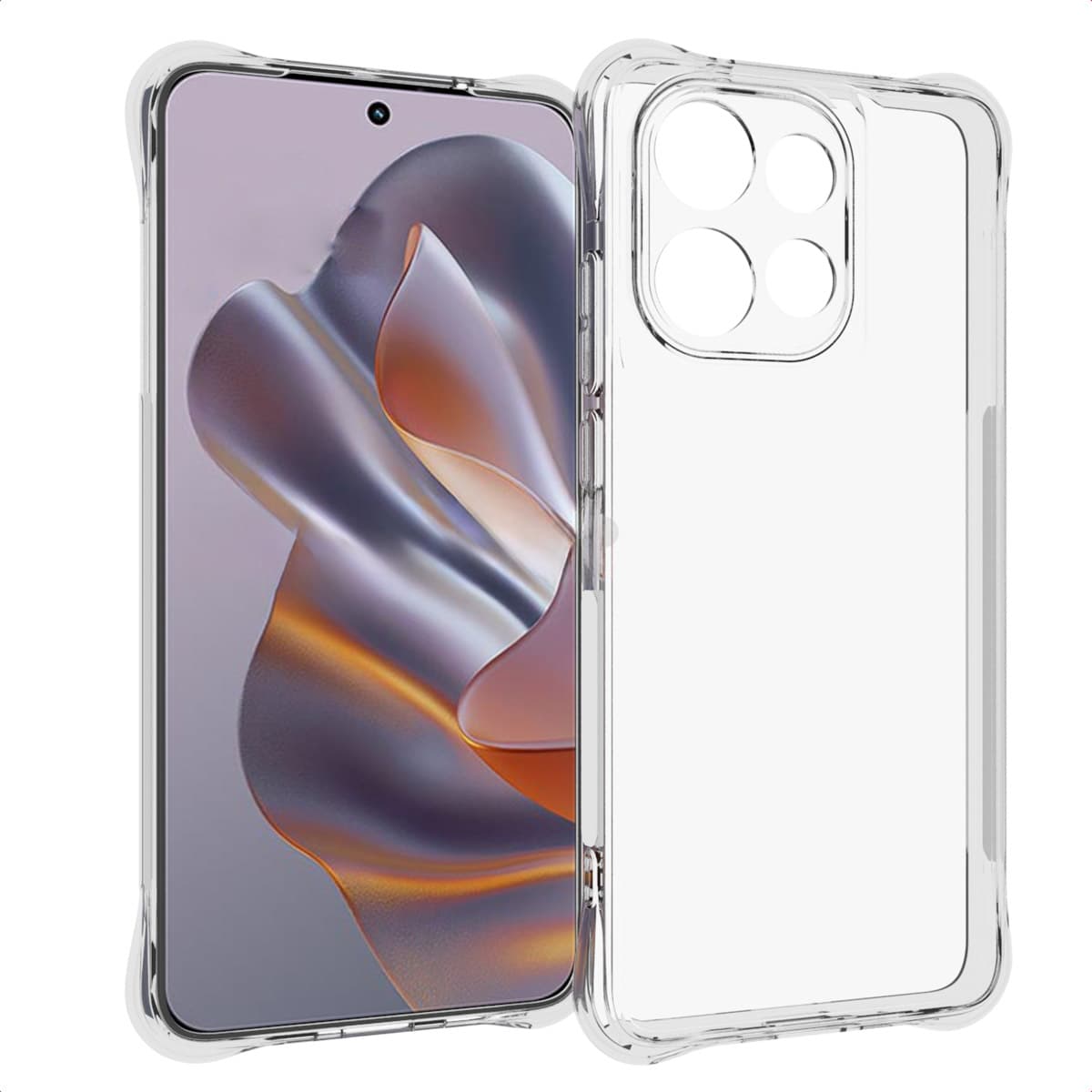 Accezz Coque Clear Motorola Thinkphone 25 / Edge 50 Neo / Edge 60 Neo - Transparent