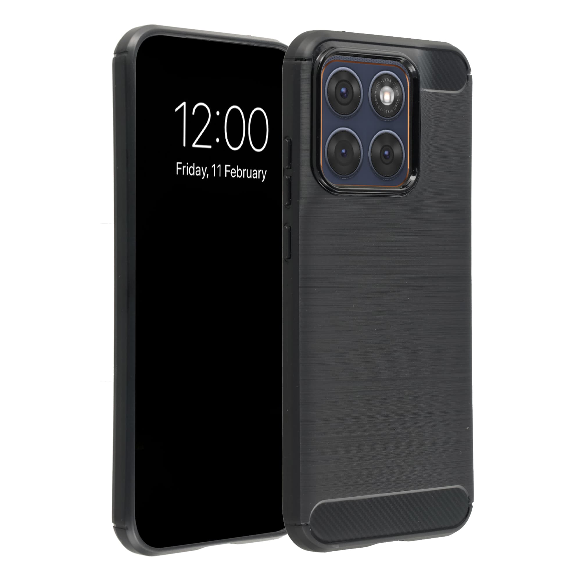 imoshion Coque Brushed Motorola Edge 70 Fusion - Noir